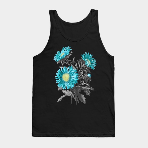 Artsy Flowers Tank Top by PallKris